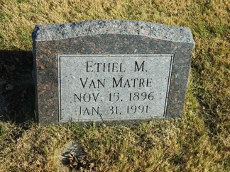 Ethel M. Van Matre